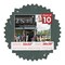 Dark Grey Suede Mat Board for 32x32 Frames - Fits 28x28 Photos